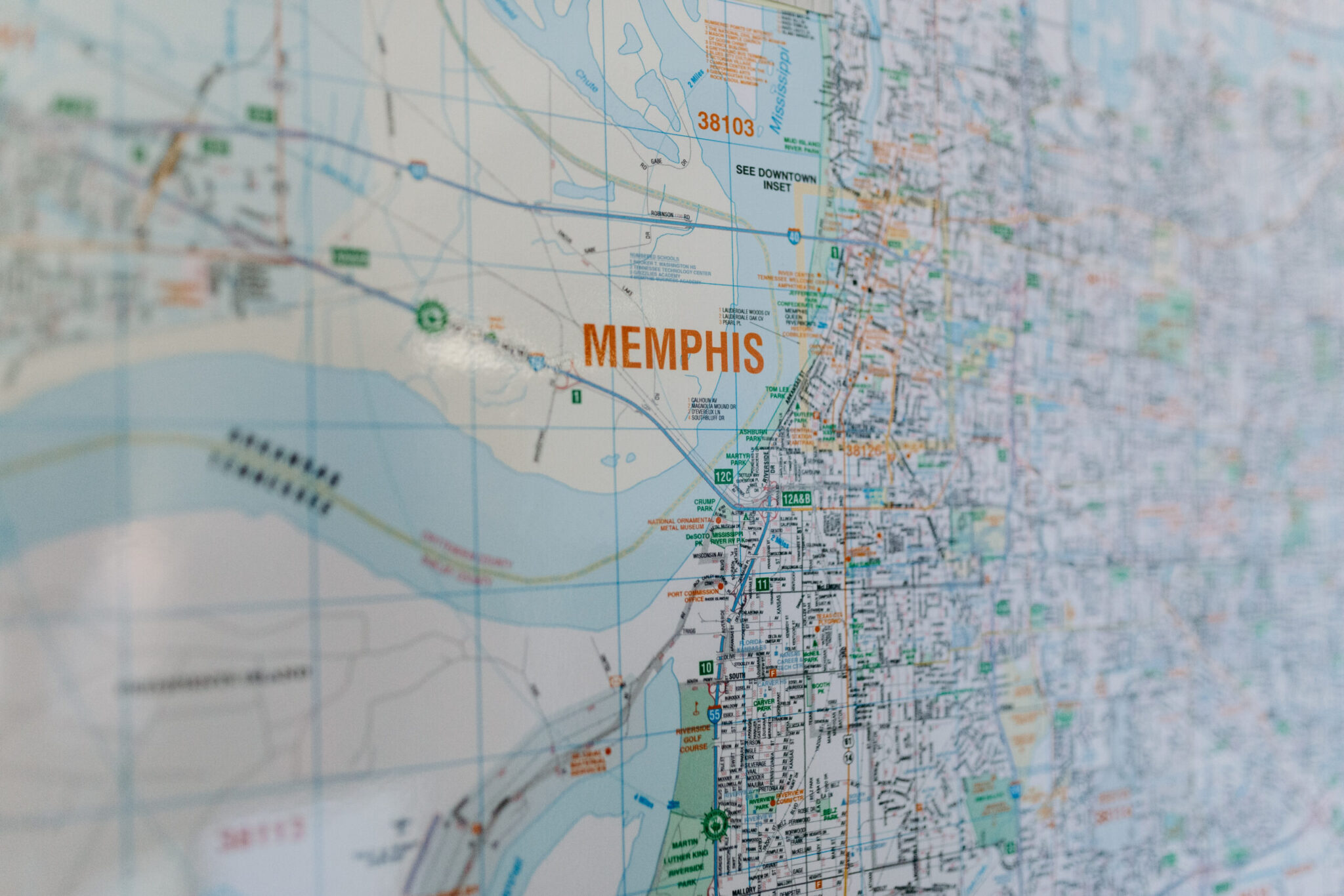 Memphis Map